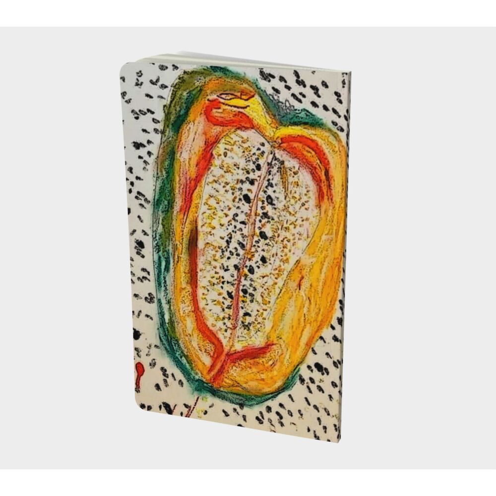 Mango Flesh Abstract Notebook - Picture 3 of 3